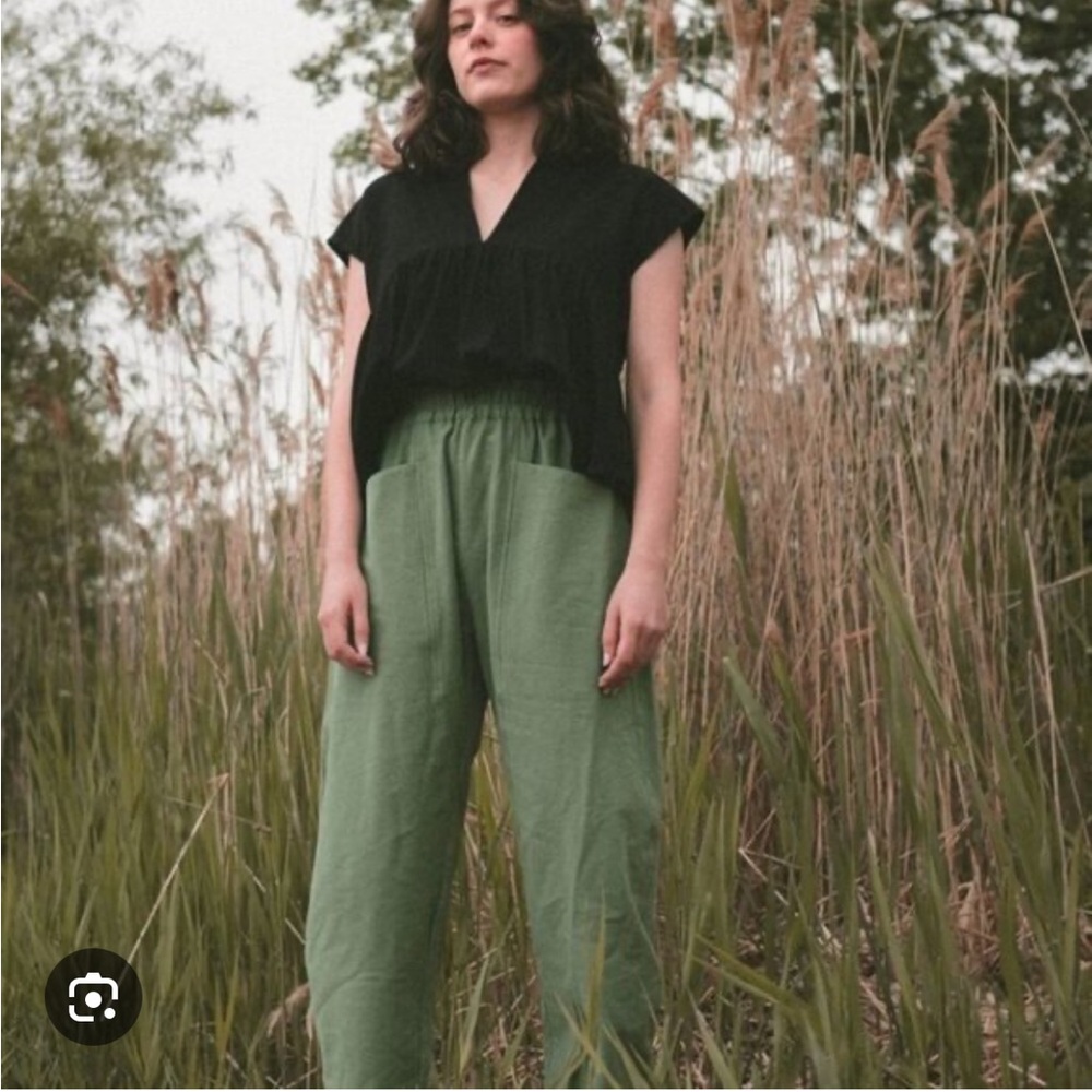 Green Flor Arca Pants
